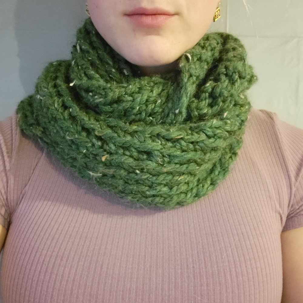 Free w/ Bundle - Handmade Infinity Scarf
